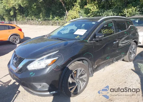 2015 Nissan Murano Platinum z USA, uszkodzony, nr VIN 5N1AZ2MH2FN253060